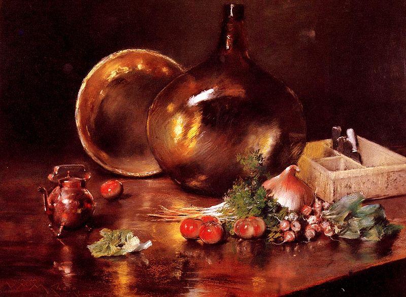 William Merrit Chase Still Life Germany oil painting art